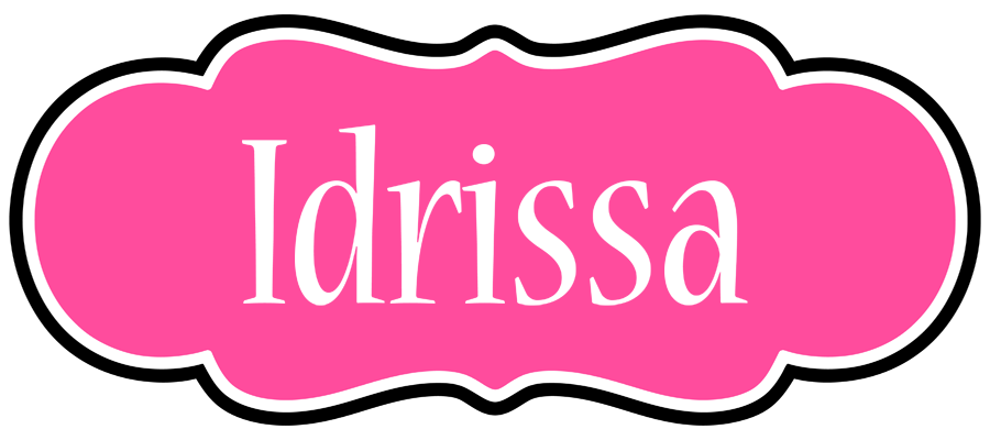 Idrissa invitation logo
