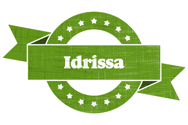 Idrissa natural logo