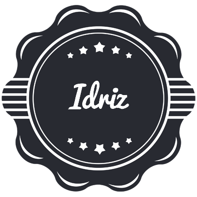 Idriz badge logo