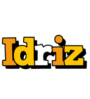 Idriz cartoon logo