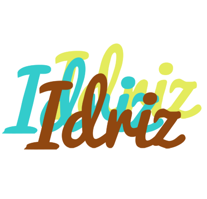 Idriz cupcake logo