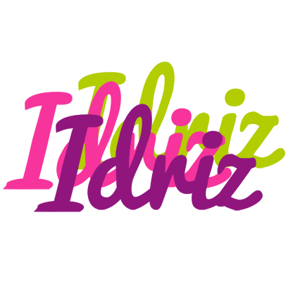 Idriz flowers logo