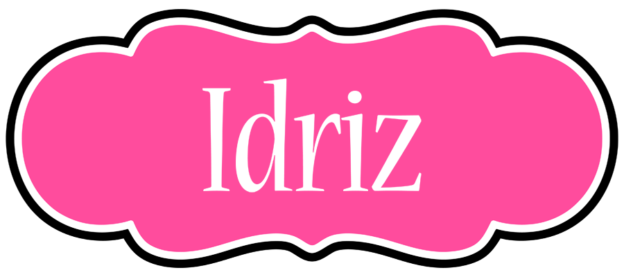 Idriz invitation logo