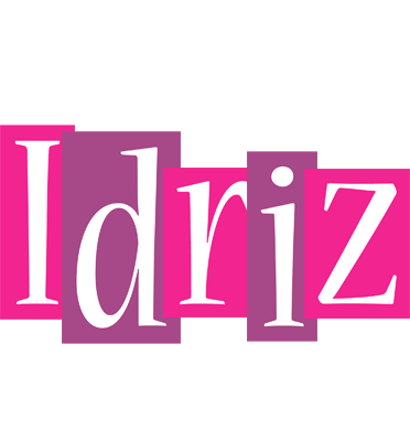 Idriz whine logo