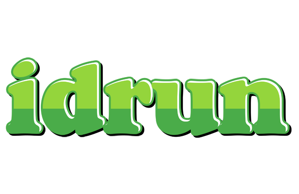 Idrun apple logo
