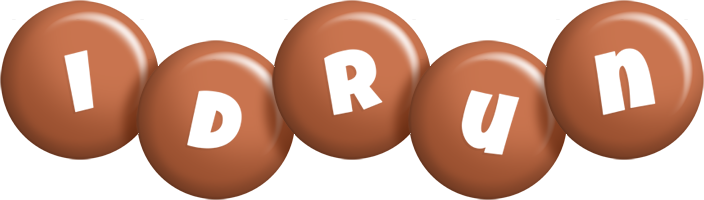 Idrun candy-brown logo