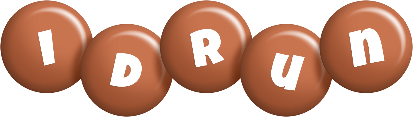 Idrun candy-brown logo