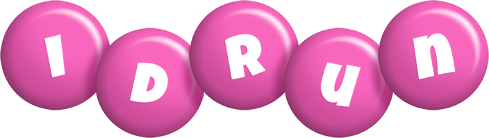 Idrun candy-pink logo