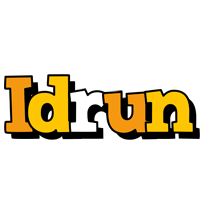Idrun cartoon logo