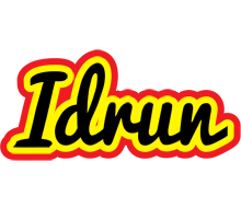 Idrun flaming logo