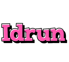 Idrun girlish logo