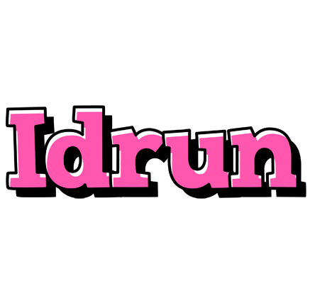 Idrun girlish logo