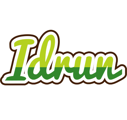 Idrun golfing logo