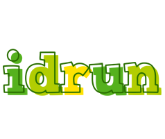 Idrun juice logo