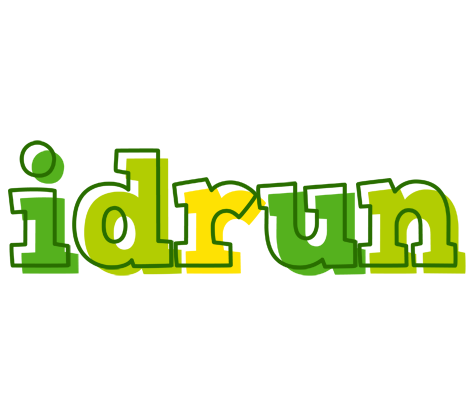Idrun juice logo
