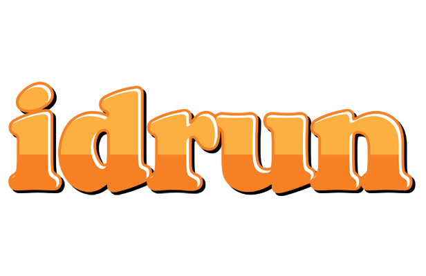 Idrun orange logo