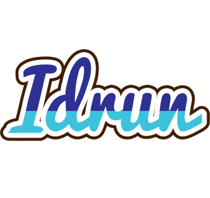 Idrun raining logo