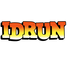 Idrun sunset logo