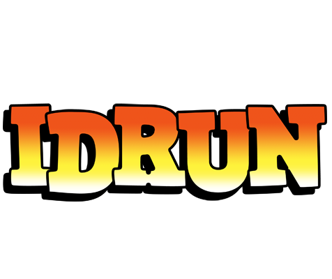Idrun sunset logo