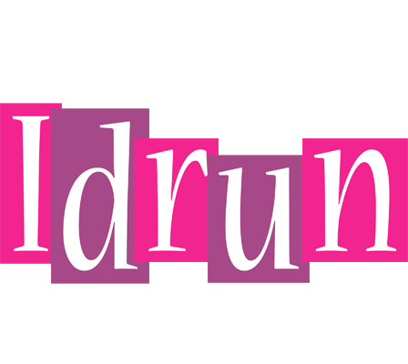 Idrun whine logo