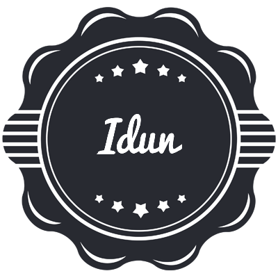 Idun badge logo