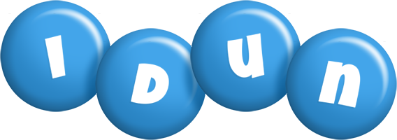 Idun candy-blue logo