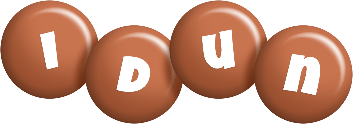 Idun candy-brown logo