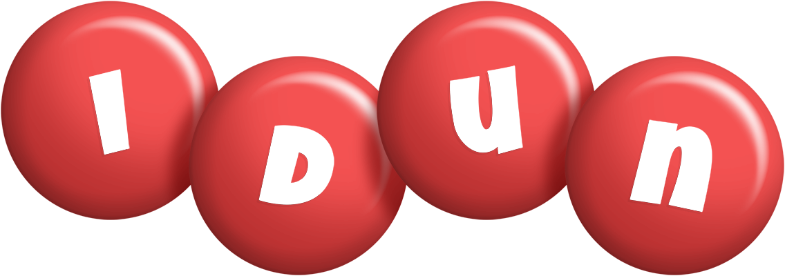 Idun candy-red logo