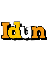 Idun cartoon logo