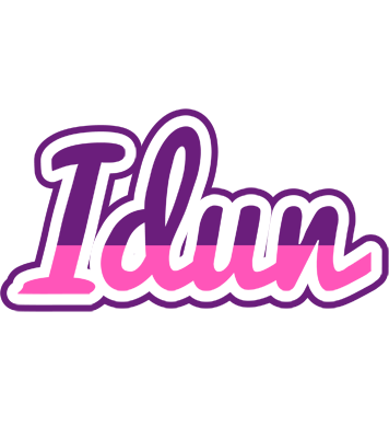 Idun cheerful logo