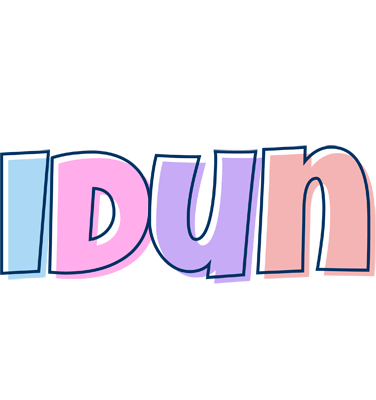 Idun pastel logo