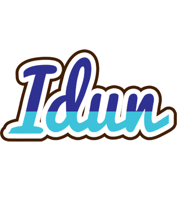 Idun raining logo