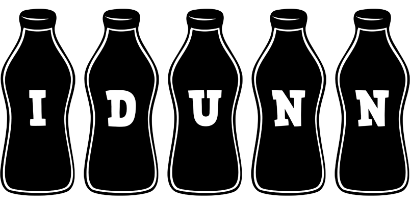 Idunn bottle logo