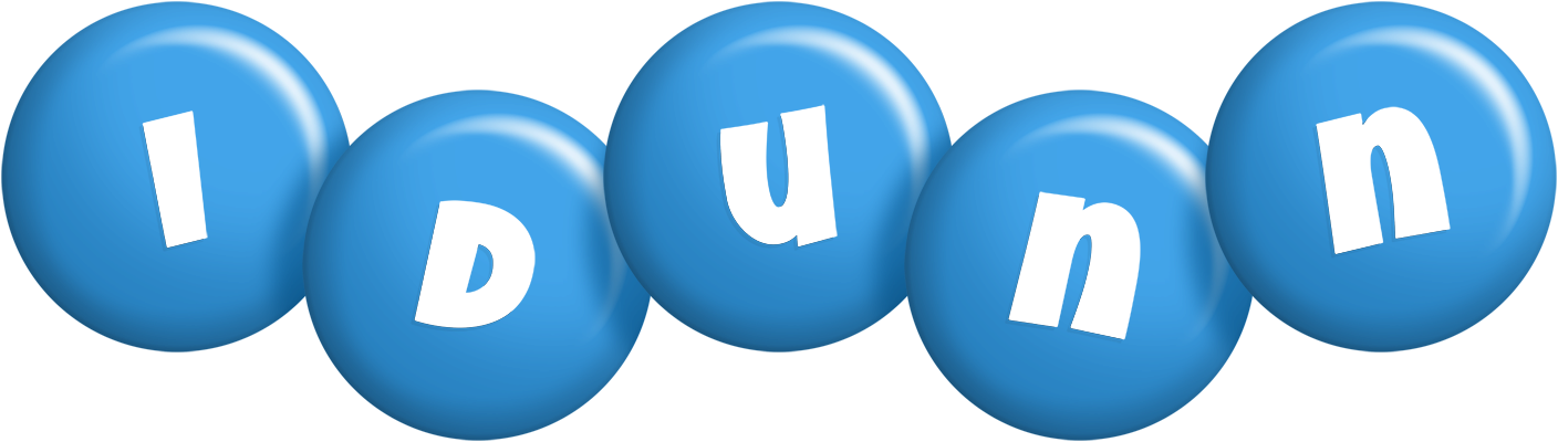 Idunn candy-blue logo