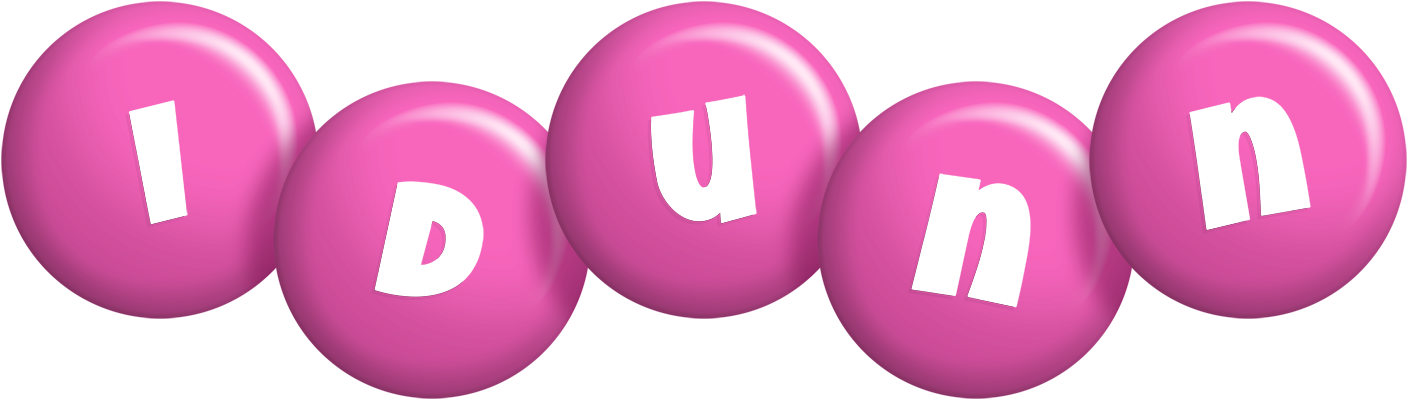 Idunn candy-pink logo