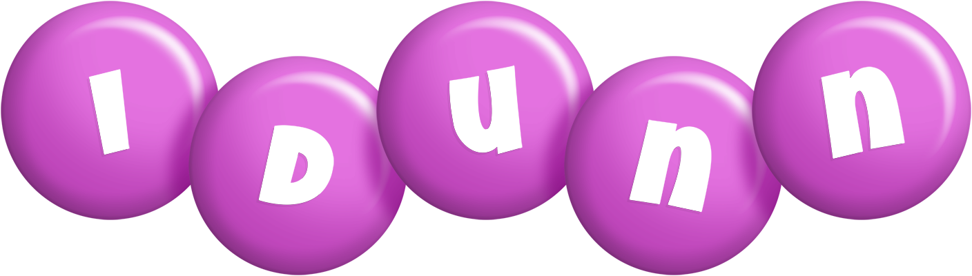 Idunn candy-purple logo