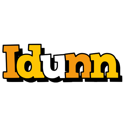 Idunn cartoon logo
