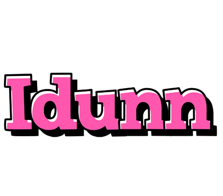 Idunn girlish logo