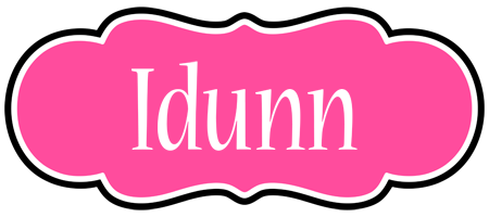 Idunn invitation logo