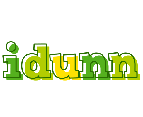 Idunn juice logo