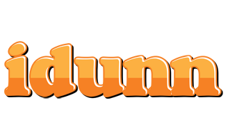 Idunn orange logo