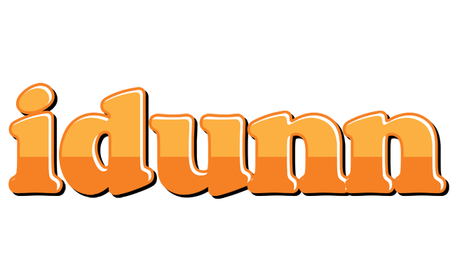 Idunn orange logo