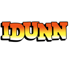 Idunn sunset logo