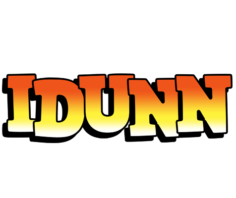 Idunn sunset logo