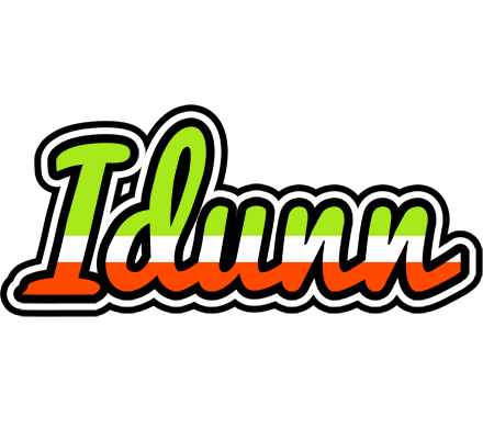 Idunn superfun logo