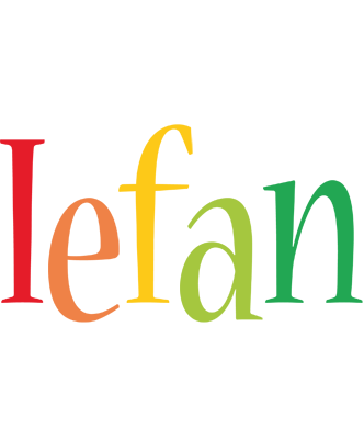 Iefan birthday logo