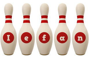Iefan bowling-pin logo