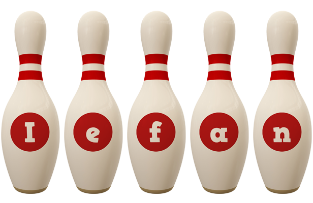 Iefan bowling-pin logo