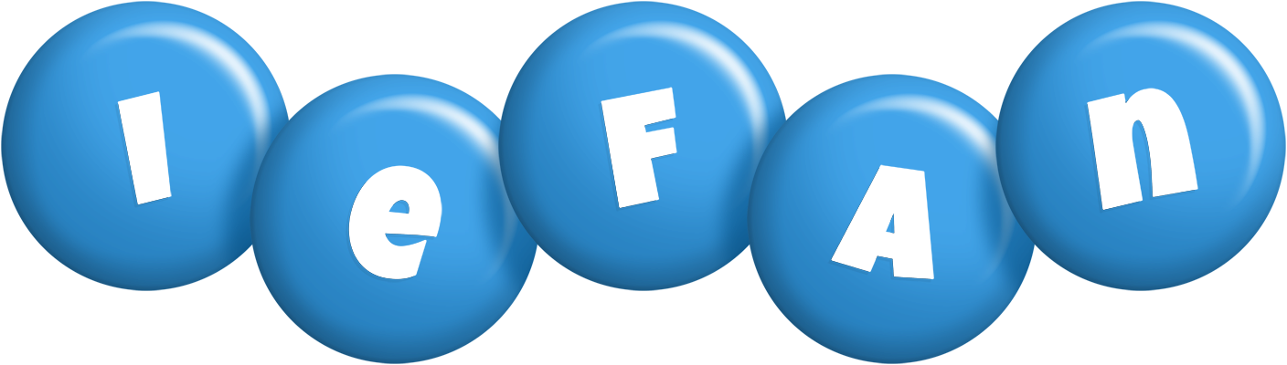 Iefan candy-blue logo