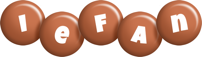 Iefan candy-brown logo
